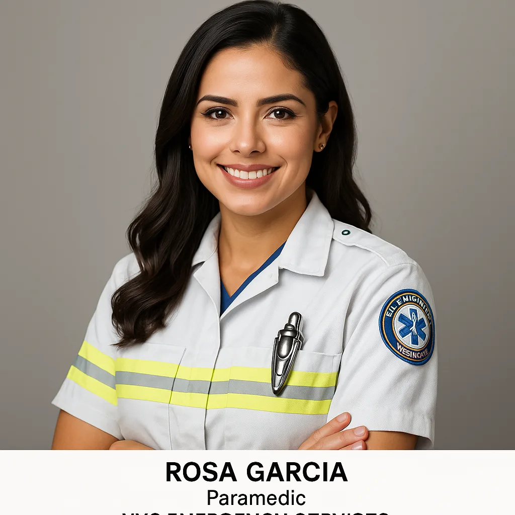 Paramedic Rosa Garcia